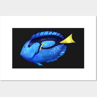 Cozy Blue Tang Posters and Art